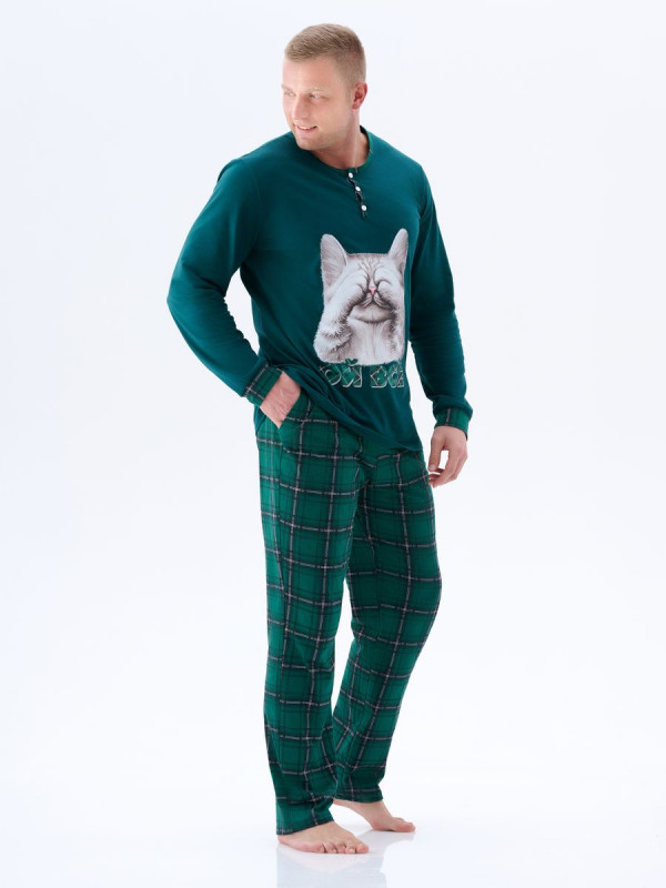 Пижама с брюками и кофтой - 4 Пижама с брюками и кофтой - 4