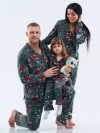 Пижама с брюками и рубашкой Family look - 1