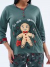 Пижама с брюками и кофтой - 9 Пижама с брюками и кофтой - 9