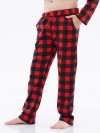 Пижама детская из клетки с брюками Family look - 4 Пижама детская из клетки с брюками Family look - 4