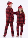 Пижама детская из клетки с брюками Family look - 7 Пижама детская из клетки с брюками Family look - 7